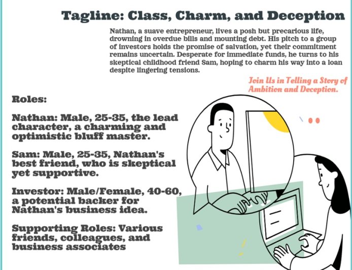 April Audition - Great bluff